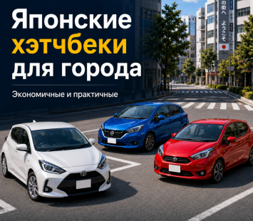 Экономичные японские хэтчбеки для города с низкой стоимостью владения