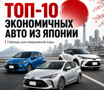 ТОП автомобилей из Японии с маленьким расходом топлива
