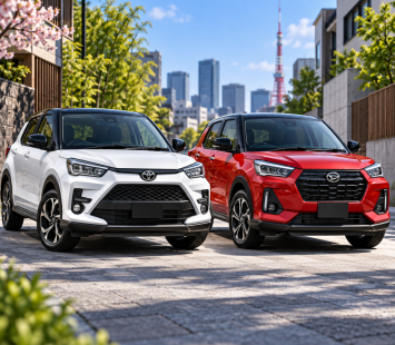 Toyota Raize или Daihatsu Rocky: компактные кроссоверы из Японии