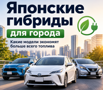 Лучшие японские гибриды для города с низким расходом топлива