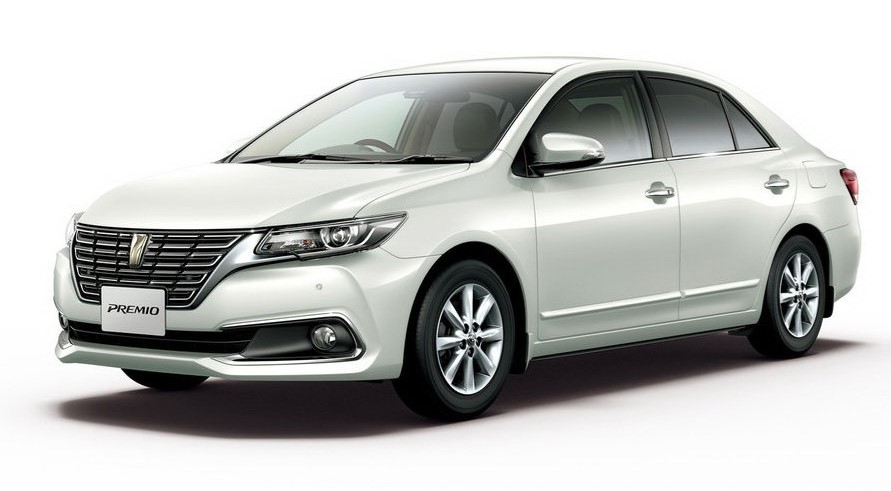 Toyota Premio 2-й рестайлинг 2 поколение 2016г внешний вид